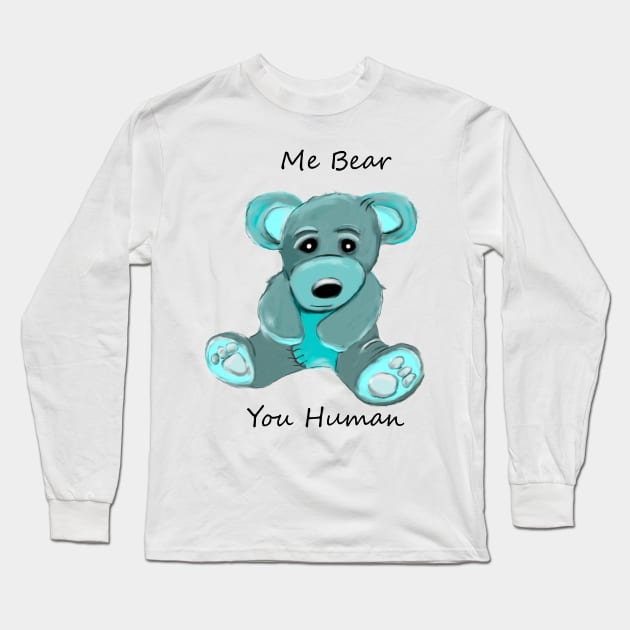 Me Bear Long Sleeve T-Shirt by msmart